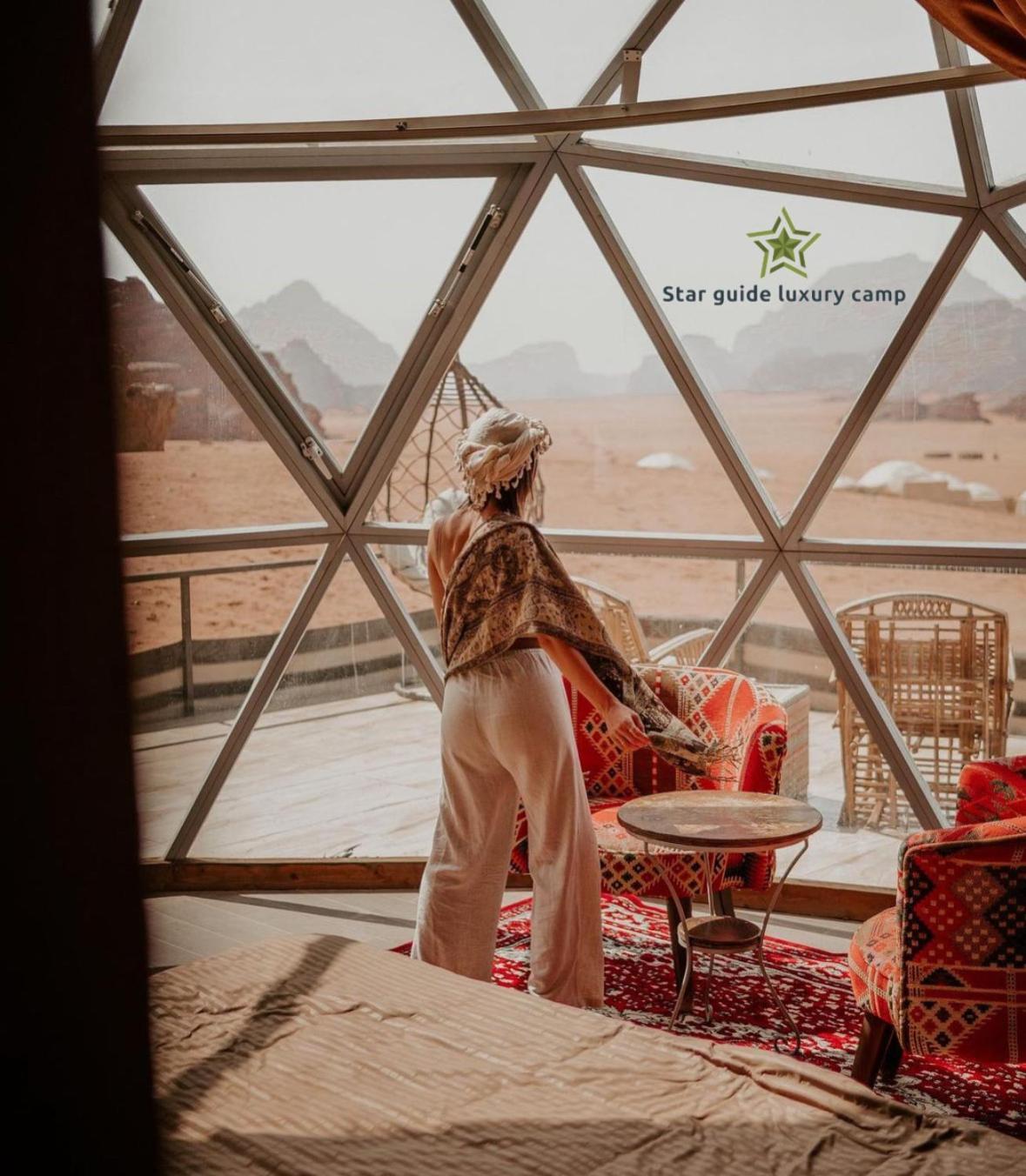 Hotel Star Guide Luxury Camp à Wadi Rum Extérieur photo