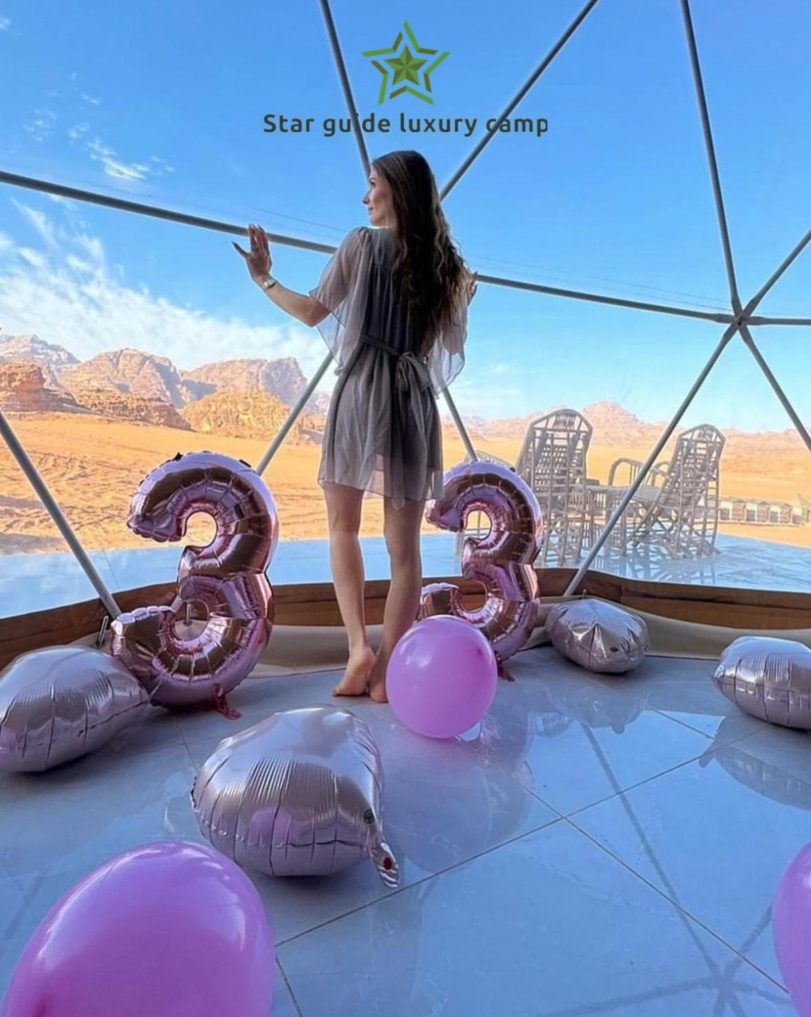 Hotel Star Guide Luxury Camp à Wadi Rum Extérieur photo